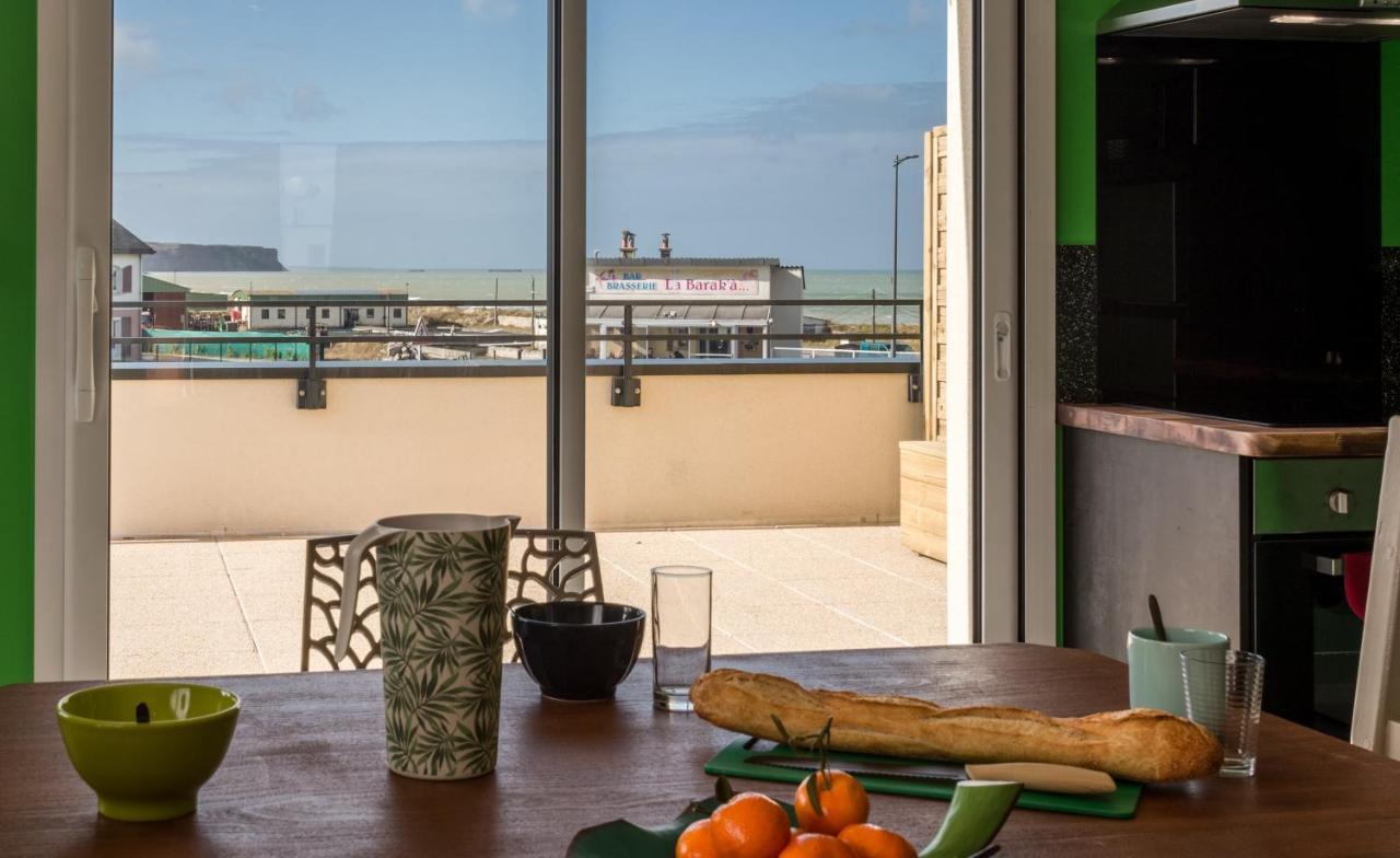 Babord, Appt Avec Terrasse Et Vue Mer Saint-Come-de-Fresne Exterior photo