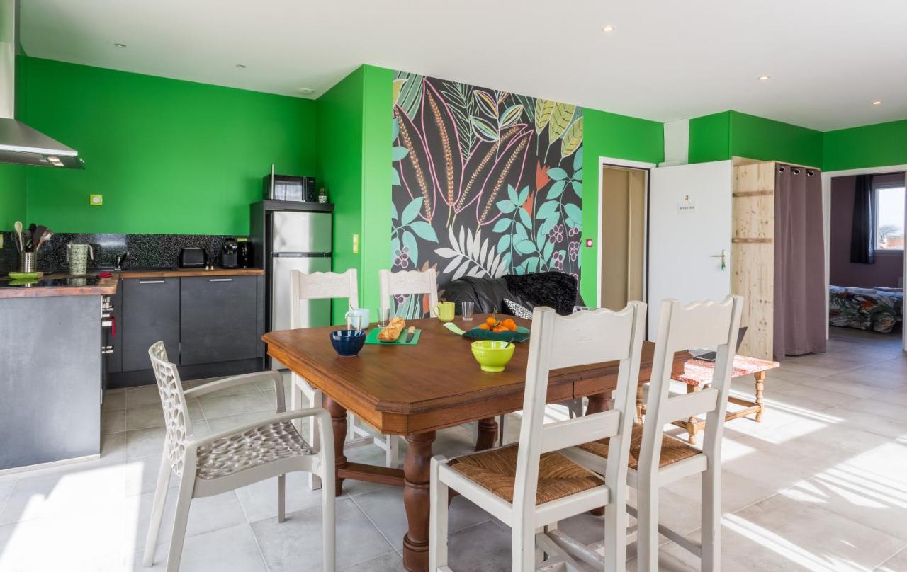 Babord, Appt Avec Terrasse Et Vue Mer Saint-Come-de-Fresne Exterior photo